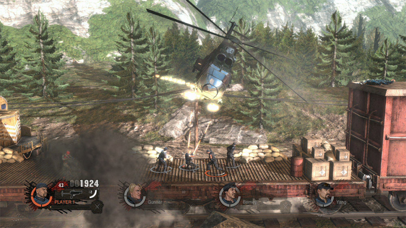 Illustration for article titled Sadly, The Expendables 2 Video Game is Not Developed by Wright, Meier, Carmark and Garriott